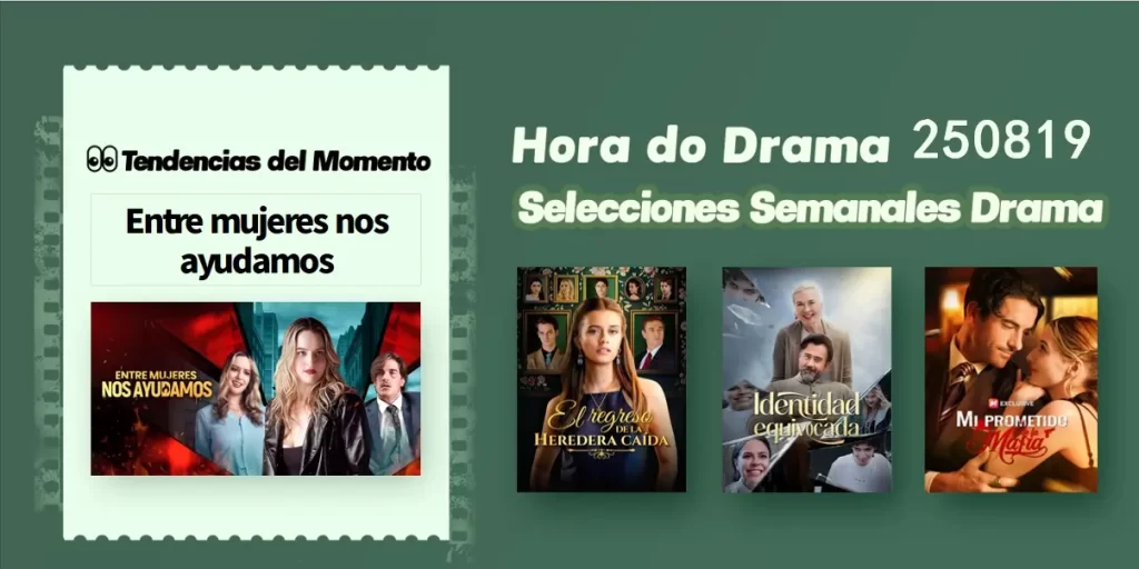 Top 5 Semanal de Dramas | Actualizado el 0819 Top 5 Semanal de Dramas | Actualizado el 0819